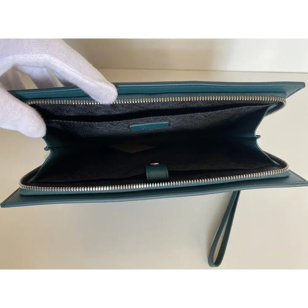 Bottega Veneta Butter Calf Leather Document Case Green 592855 NWT $1900